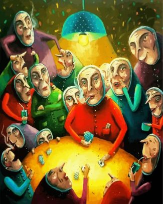 Gambling House diamond painting