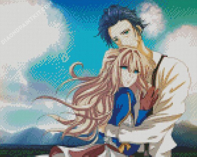 Gilbert And Violet Evergarden diamond painting