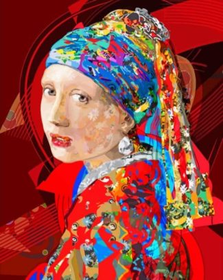 Girl With A pearl Earring Art diamond painting