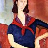 Girl With Scarf Amedeo Art diamond painting