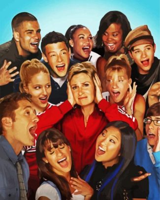 Glee Actors diamond painting