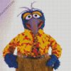 Gonzo Muppet diamond painting