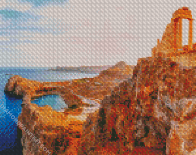 Greece Rhodes Island diamond painting