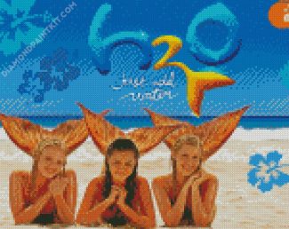 H20 Just Add Water Movie Poster diamond painting