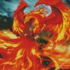 Harry Potter Fawkes diamond painting