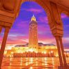 Hassan II Mosque Casablanca diamond painting