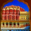 Hawa Mahal Palace Inside diamond painting