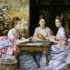 Hearts Are Trumps By John Everett Millais diamond painting