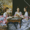 Hearts Are Trumps By John Everett Millais diamond painting