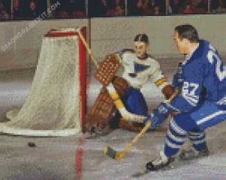 Hockey Match diamond painting