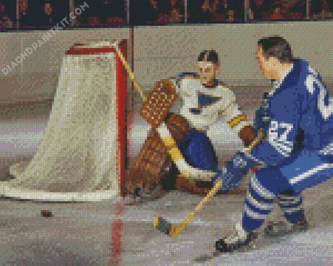 Hockey Match diamond painting