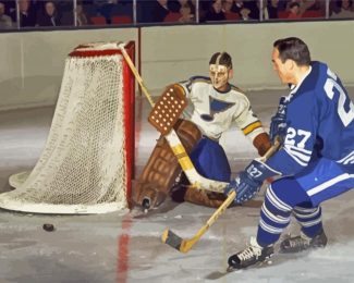 Hockey Match diamond painting