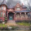 Hunted Victorian House diamond painting