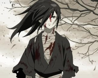 Hyakkimaru Dororo Anime diamond painting