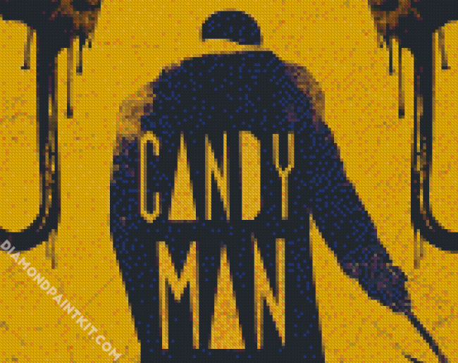 Illustration Candyman diamond painting