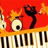 Illustration Latin Jazz diamond painting