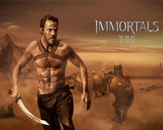 Immortals Fantasy Action Movie diamond painting