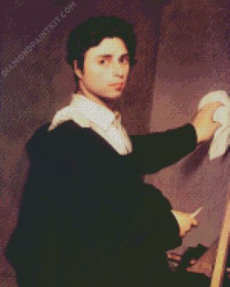 Ingres Self Portrait diamond painting