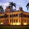 Iolani Palace Oahu diamond painting