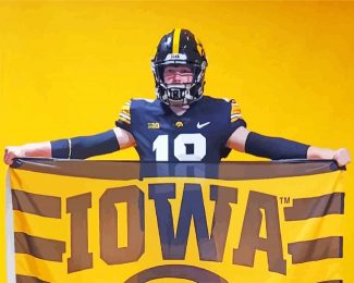 Iowa Hawkeyes diamond painting