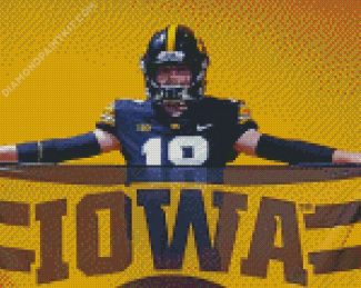 Iowa Hawkeyes diamond painting