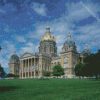 Iowa State Capital diamond painting