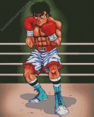 Ippo Makunouchi Professional Boxer diamond painting