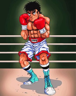 Ippo Makunouchi Professional Boxer diamond painting