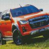 Isuzu Pickup Truck diamond painting