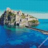 Italy Ischia Aragonese Castle diamond painting