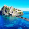 Italy Ischia Aragonese Castle diamond painting