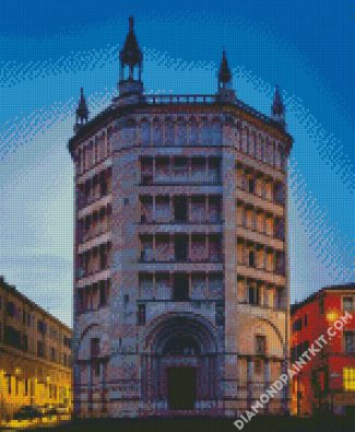 Italy Parma Baptistery diamond painting