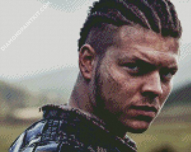 Ivar The Boneless Vikings diamond painting