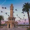 Izmir Clock Tower diamond painting