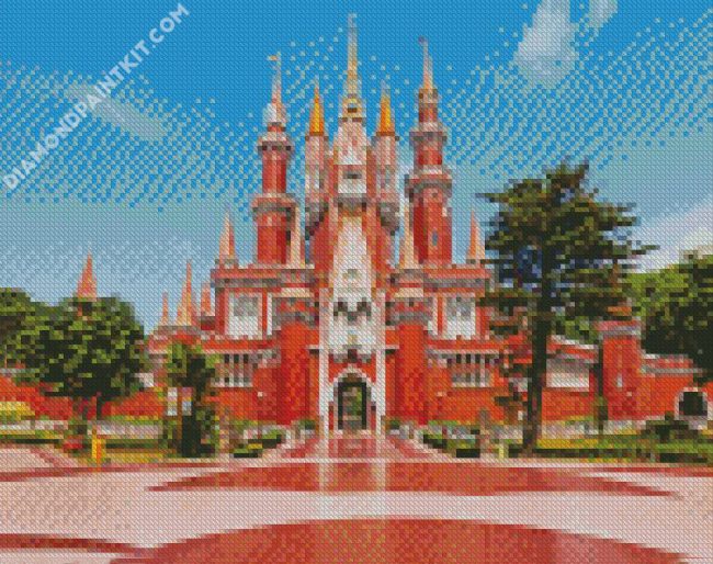 Jakarta Indonesian Children Palace diamond painting