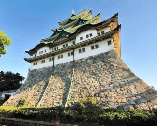 Japan Nagoya Castle diamond painting