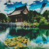 Japanese Garden Montreal Canada diamond painting