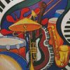 Jazz Equipment diamond painting