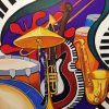 Jazz Equipment diamond painting