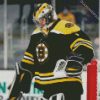 Jeremy Swayman Boston Bruins Player diamond painting