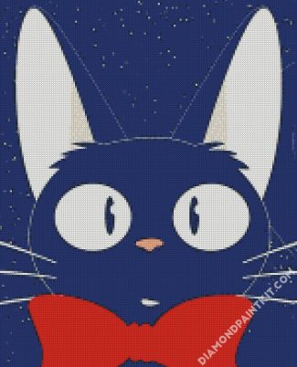 Jiji Cat diamond painting