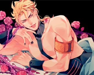 Jojos Bizarre Adventure Dio Brando diamond painting