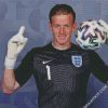 Jordan Pickford Footballer diamond painting