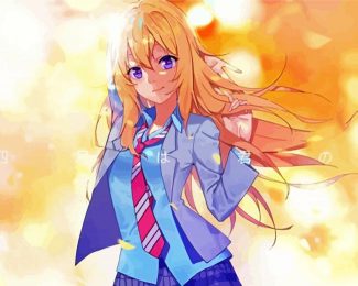 Kaori Miyazono Manga Anime diamond painting