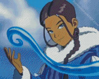 Katara Avatar The Last Airbender diamond painting