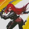 Katarina League Of Legends diamond painting