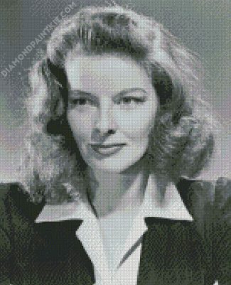 Katharine Hepburn Actress diamond painting