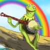 Kermit The Frog Muppet diamond painting