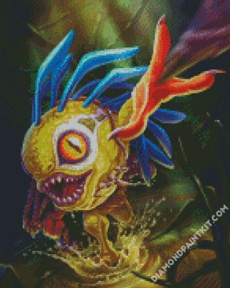 King Mrgl Murloc diamond painting