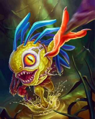 King Mrgl Murloc diamond painting